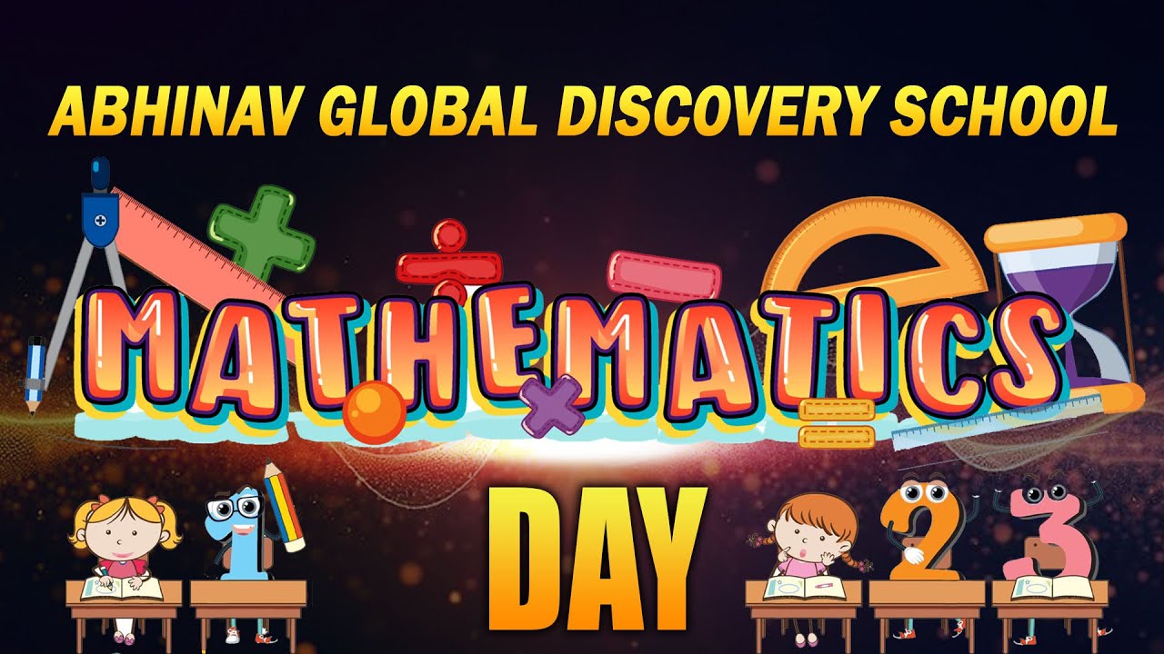 Celebrating the beauty of numbers 📐Fun added, knowledge multiplied—Mathematics Day at AGDS!