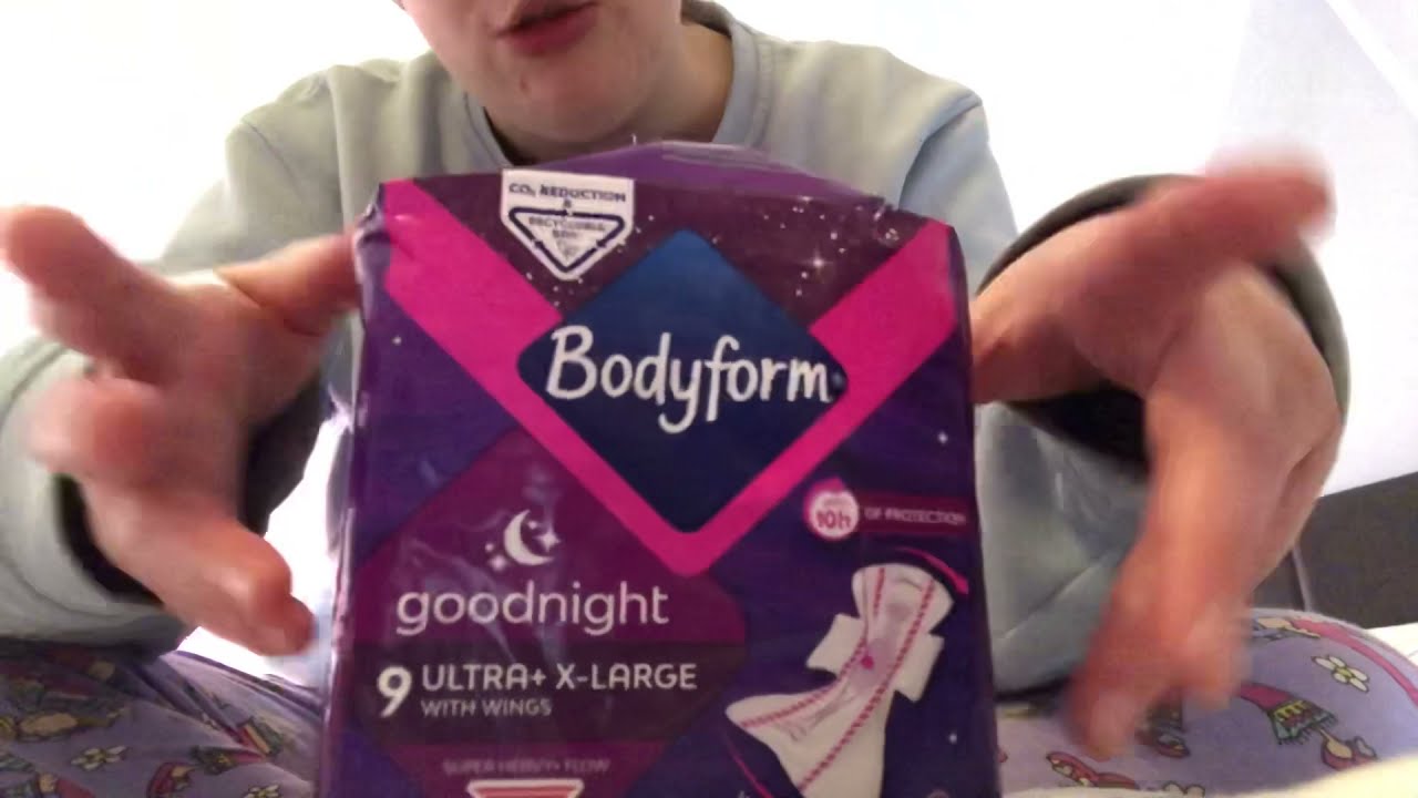 ASMR Crinkles - Menstral Pads !