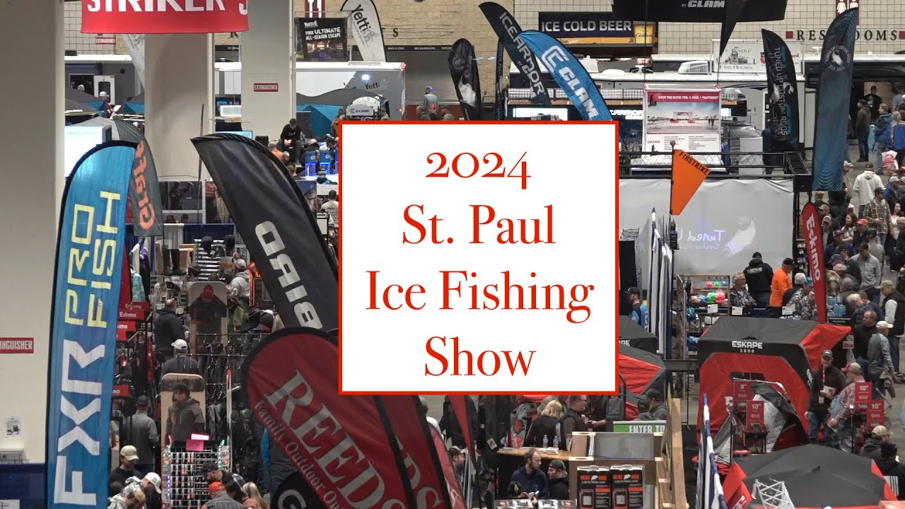 St Paul Ice Fishing Show 2024 walkthrough with the Other Guys #stpaulicefishingshow #stpauliceshow