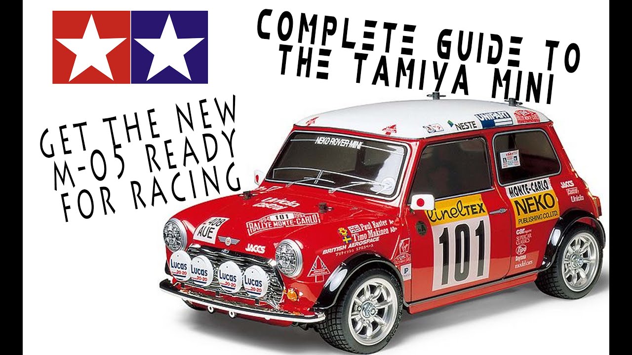 Tamiya mini guide  - get the M-05 94 Monte Carlo ready to race