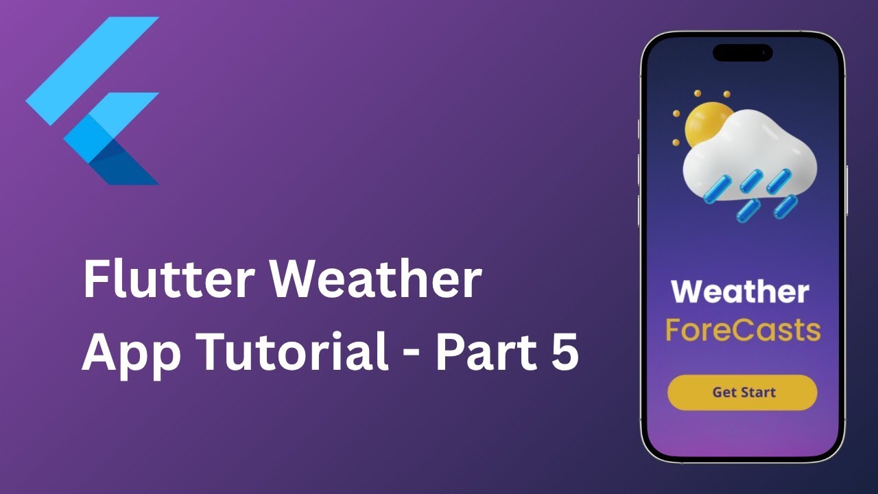 5. Flutter Weather App Tutorial – Part 5 | Dio Service 