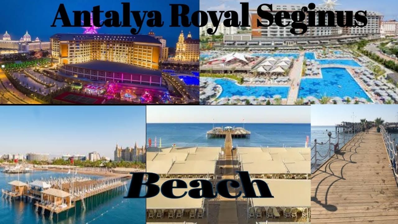 Antalya Royal Seginus Hotel Pool & Beach View 2022 / Tour Beautiful Beach / Turkey