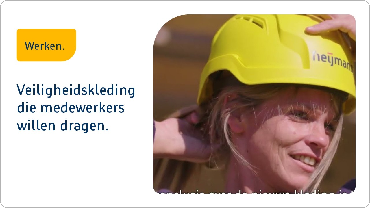 Nieuwe bedrijfskleding Heijmans | Veilig, mooi & snel in huis