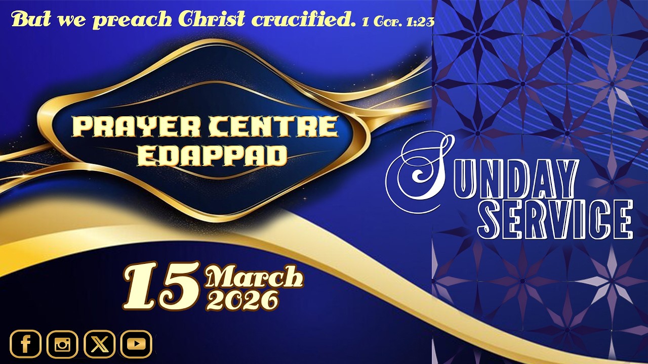 LIVE | Sunday Service | 15-March-2026