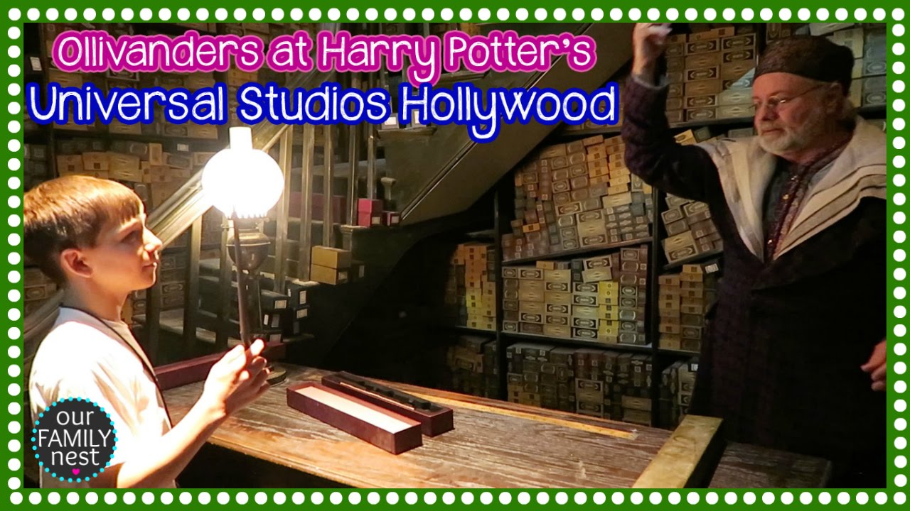 OLLIVANDERS WAND SHOP FULL SHOW | WIZARDLY WORLD OF HARRY POTTER | UNIVERSAL STUDIOS HOLLYWOOD