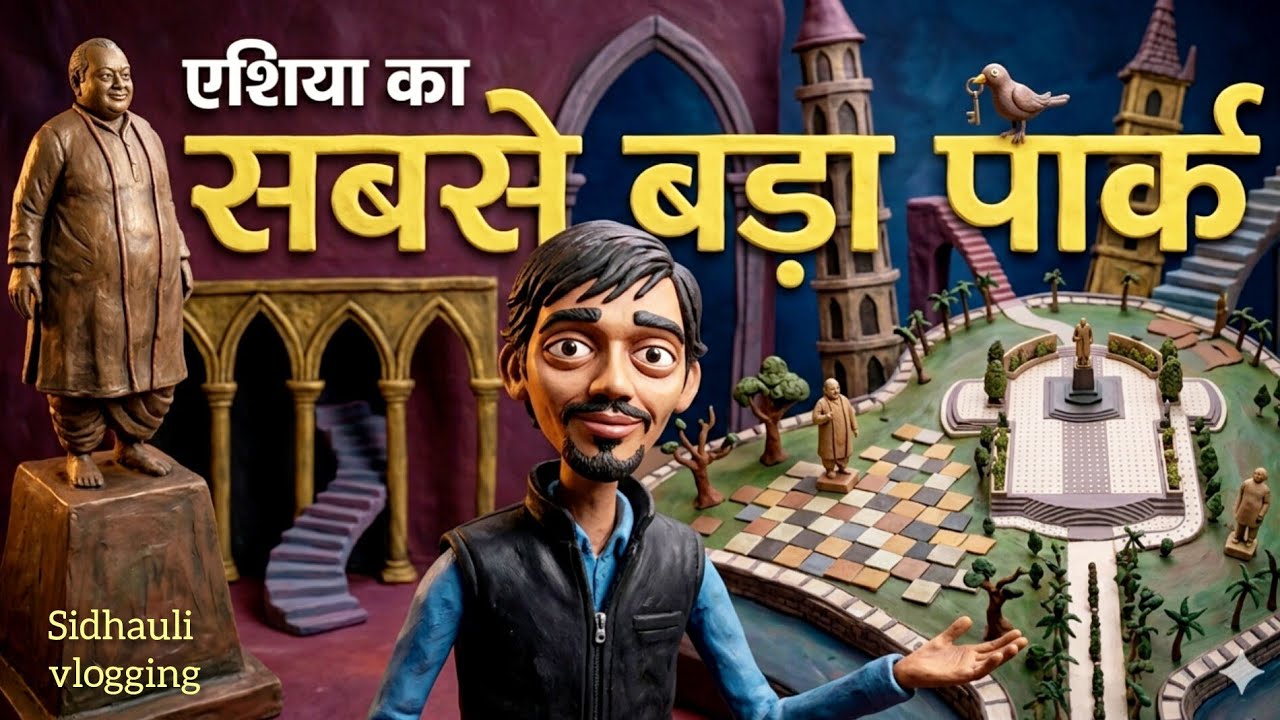 Asia ka Sabse Bada Park! 😍 Janeshwar Mishra Park Lucknow Full Tour | Part 1