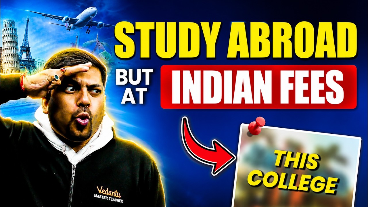 International Degree In Indian Budget😱 Admission, Fee & Course Details | JEE 2026 | Harsh Sir