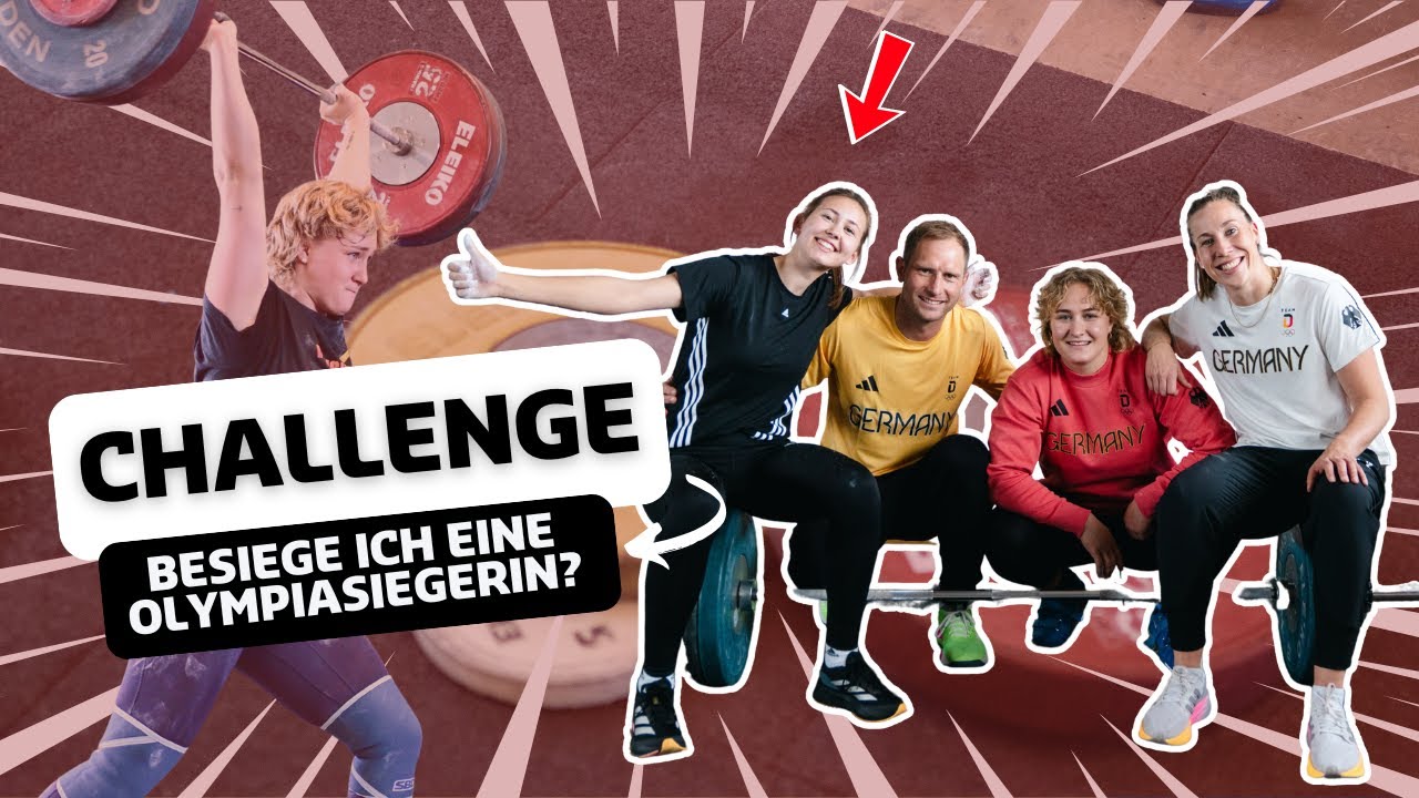 Bin ich besser als eine OLYMPIASIEGERIN? 🏋🏼‍♀️😳 (mit Kiara Klug)