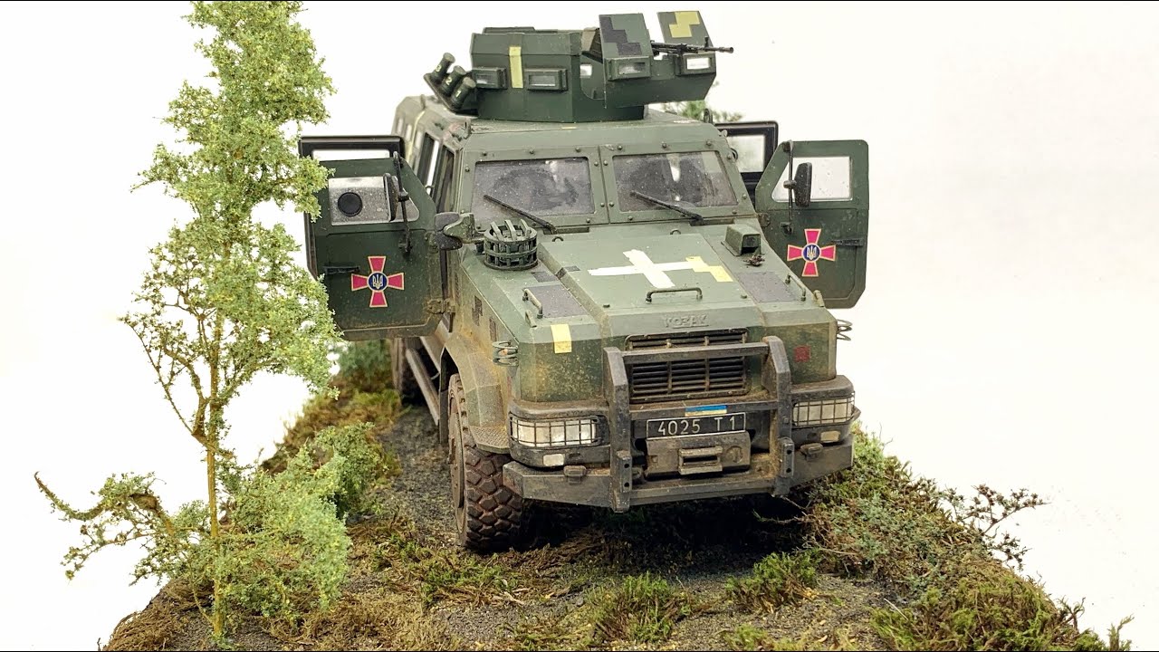 Нова модель від ІСМ - Козак-2, 1/35: повна збірка, фарбування, вейзерінг та майстрування діорами