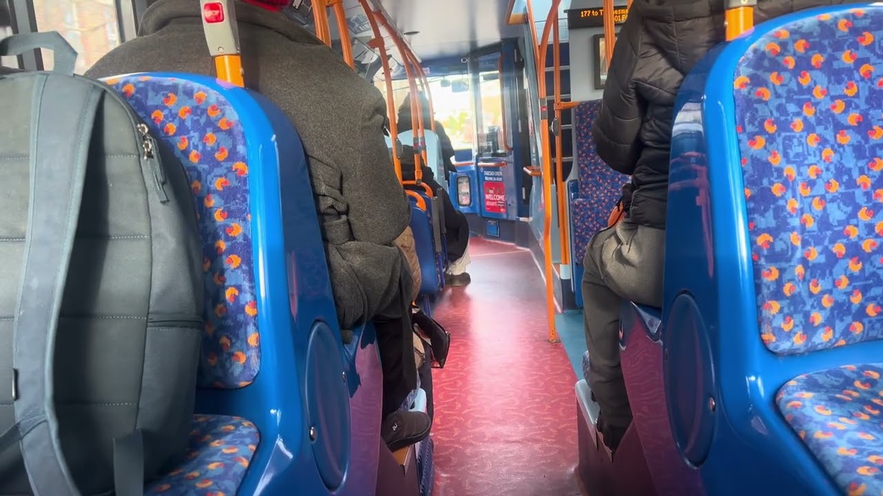 (Transfer + Retainment Soon) Journey on Route 177 Stagecoach London SN63JWD 10177 24/1/26