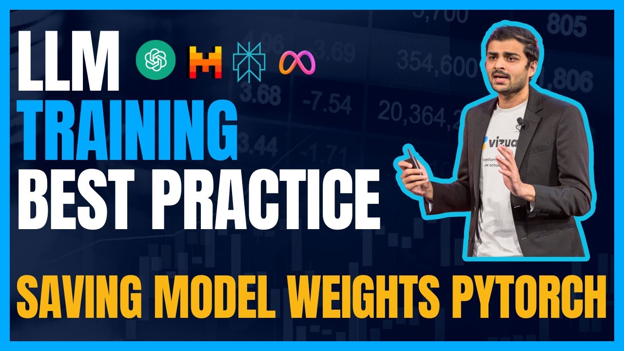 Saving and loading LLM model weights using PyTorch