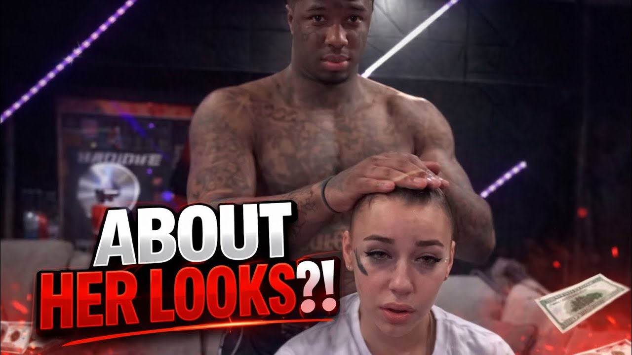 Blueface Does Nevaeh’s Hair on Live While Clapping Back at Haters About Her Looks