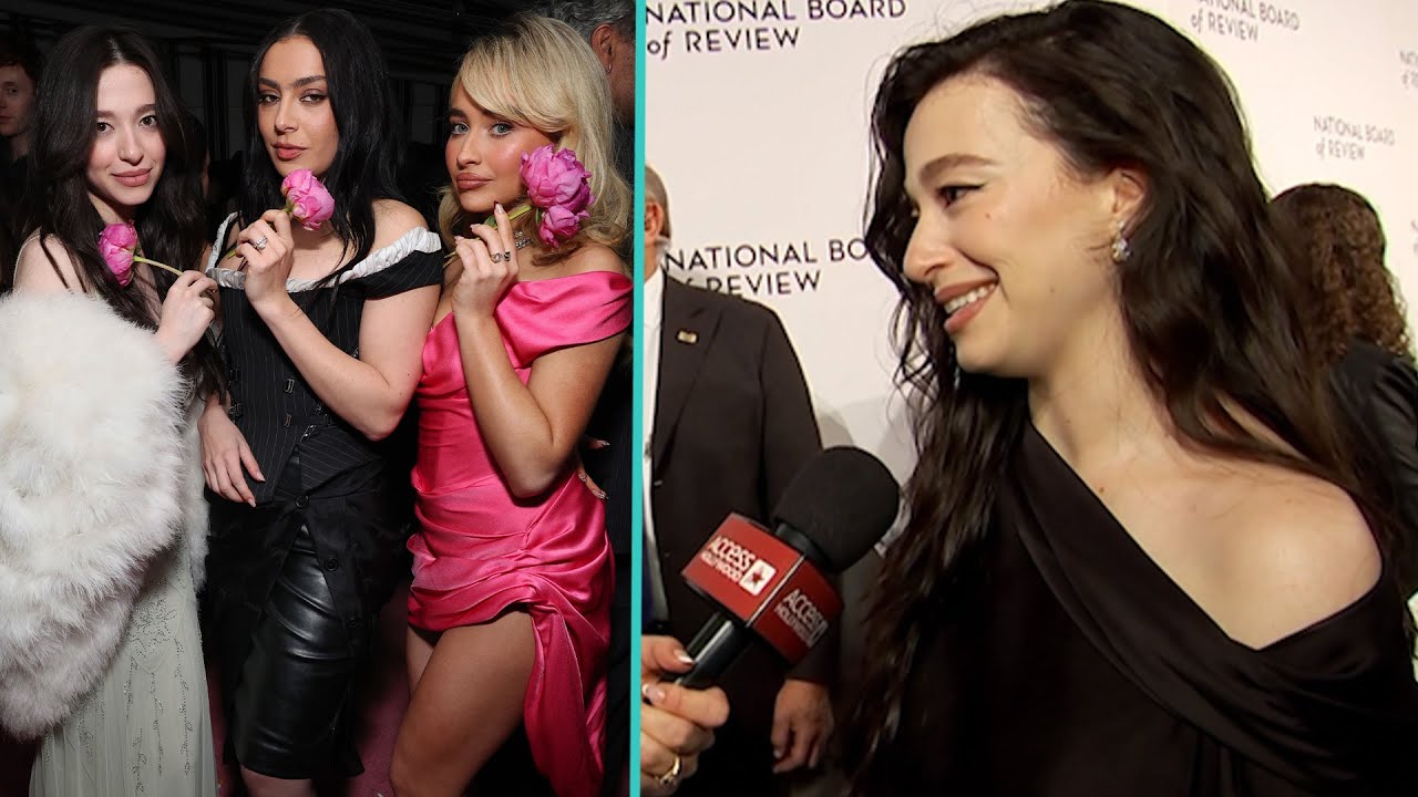 What Is Was Like For Mikey Madison To Hang Out w/ Charli XCX & Sabrina Carpenter