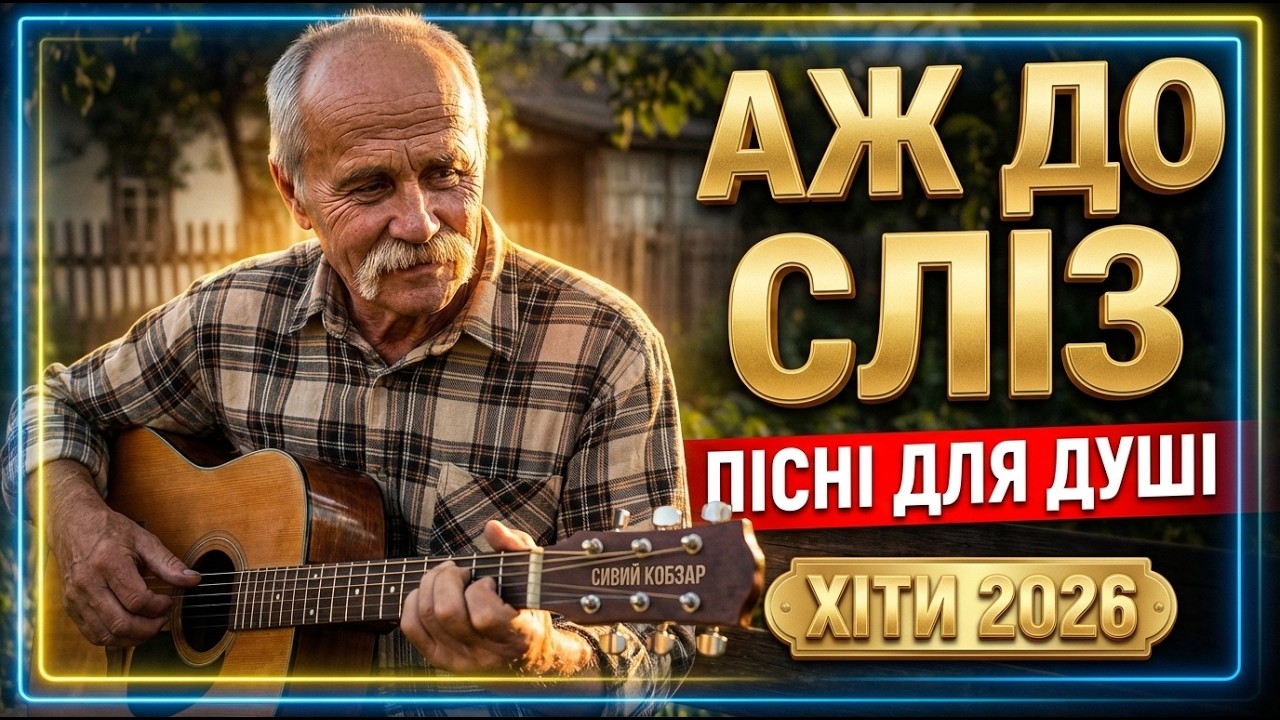 😭 ДУША ПЛАЧЕ… 🎸Душевний український шансон 2026  #піснідлядуші