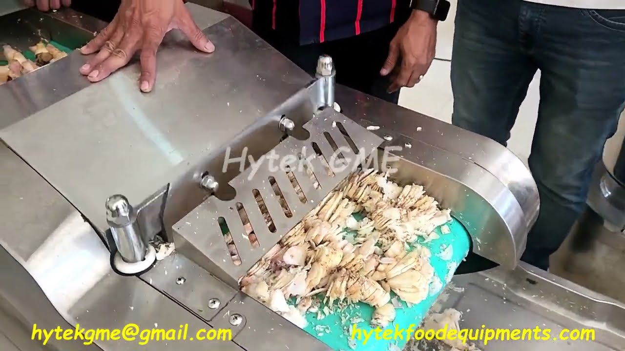 Galangal Cutting | Ginger Slicing | Turmeric Cutting |  Spinach , Coriander , Beans cutting machine