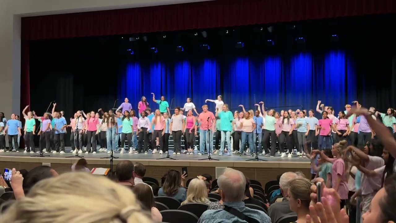 You Can’t Stop the Beat (Hairspray)- Combined Choirs (North Forsyth Middle School)- April 29, 2025