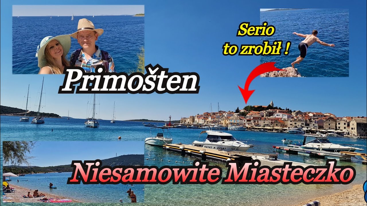 Malownicze Primo&scaron;ten w Dalmacji / Pogoda lipcowa we wrześniu / Plaża Ceny Chorwacja 2023 Croatia