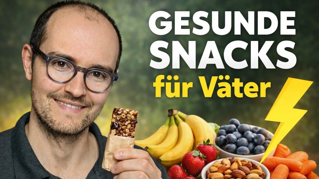 5 gesunde Snacks für Väter | schnell, einfach & mehr Energie im Alltag