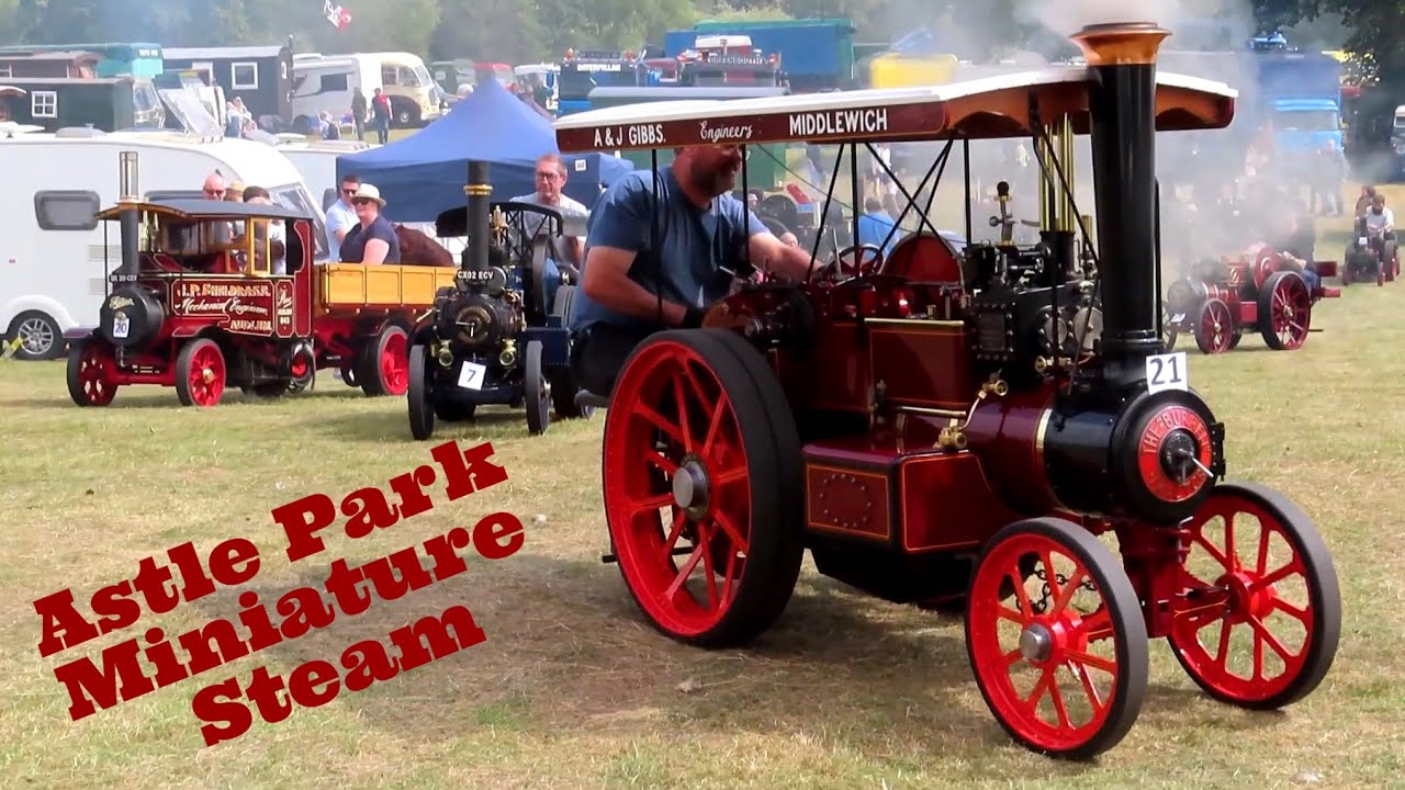 Miniature Engines - 12:15 Grand Steam Parade - Astle Park Traction Engine Rally 2025
