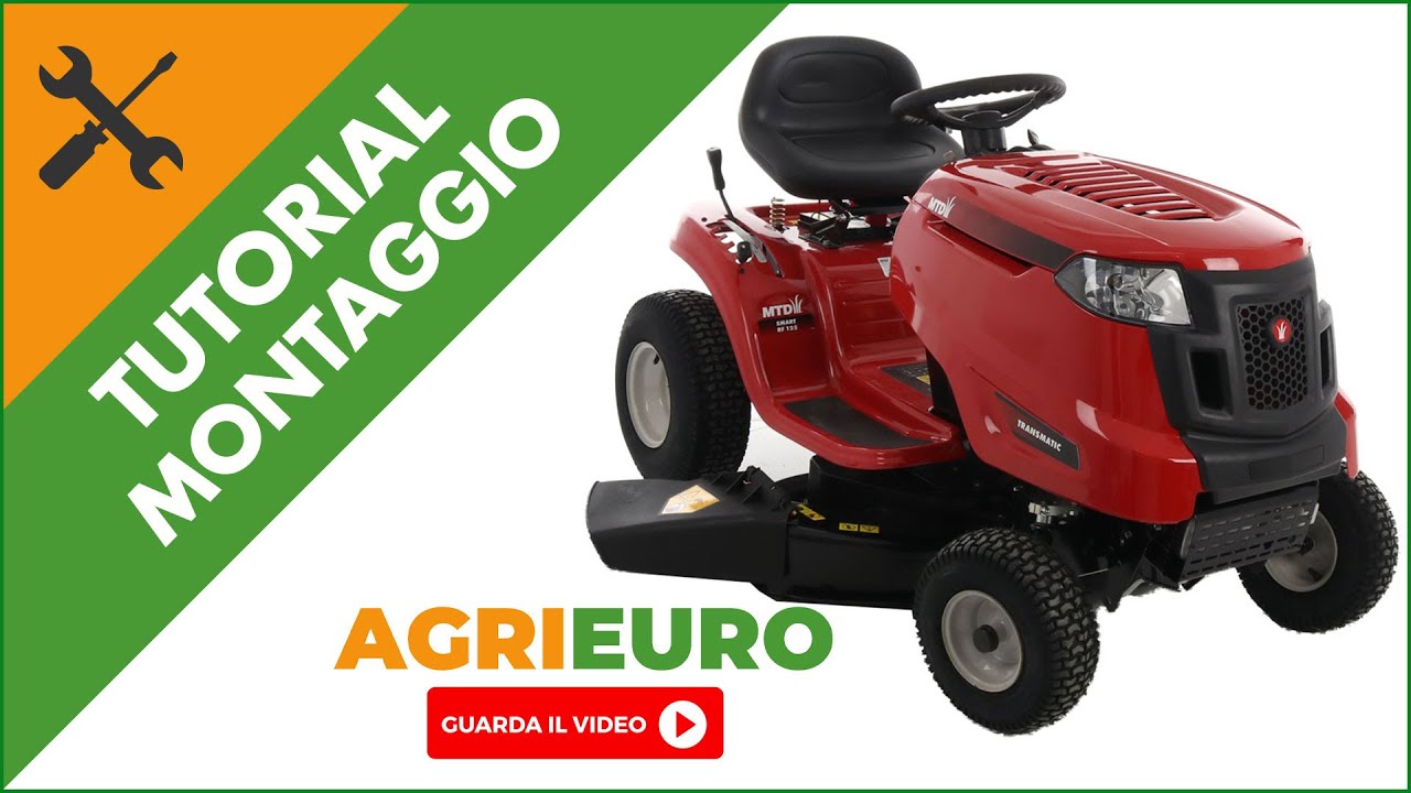 Montaggio trattorino rasaerba MTD SMART RF 125