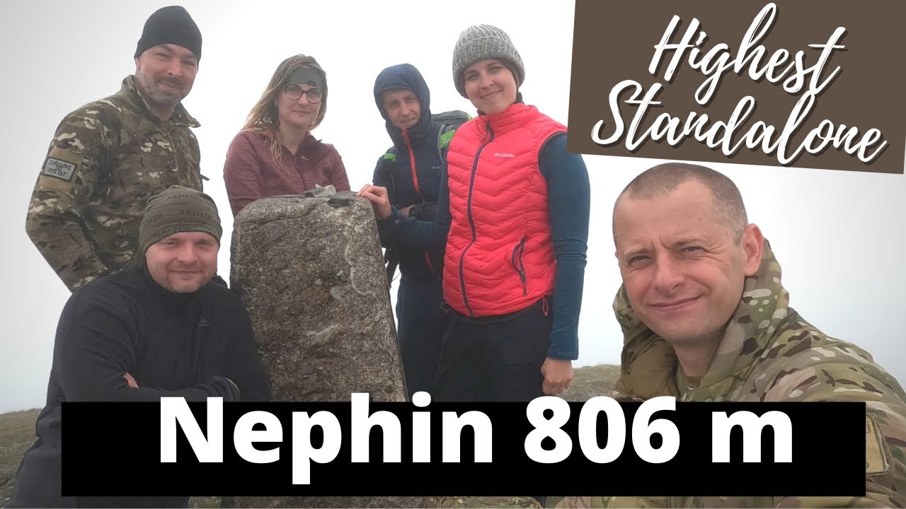 Nephin 806m Highest Standalone Mountain in Ireland. Trips Ireland. Wycieczki  Irlandia