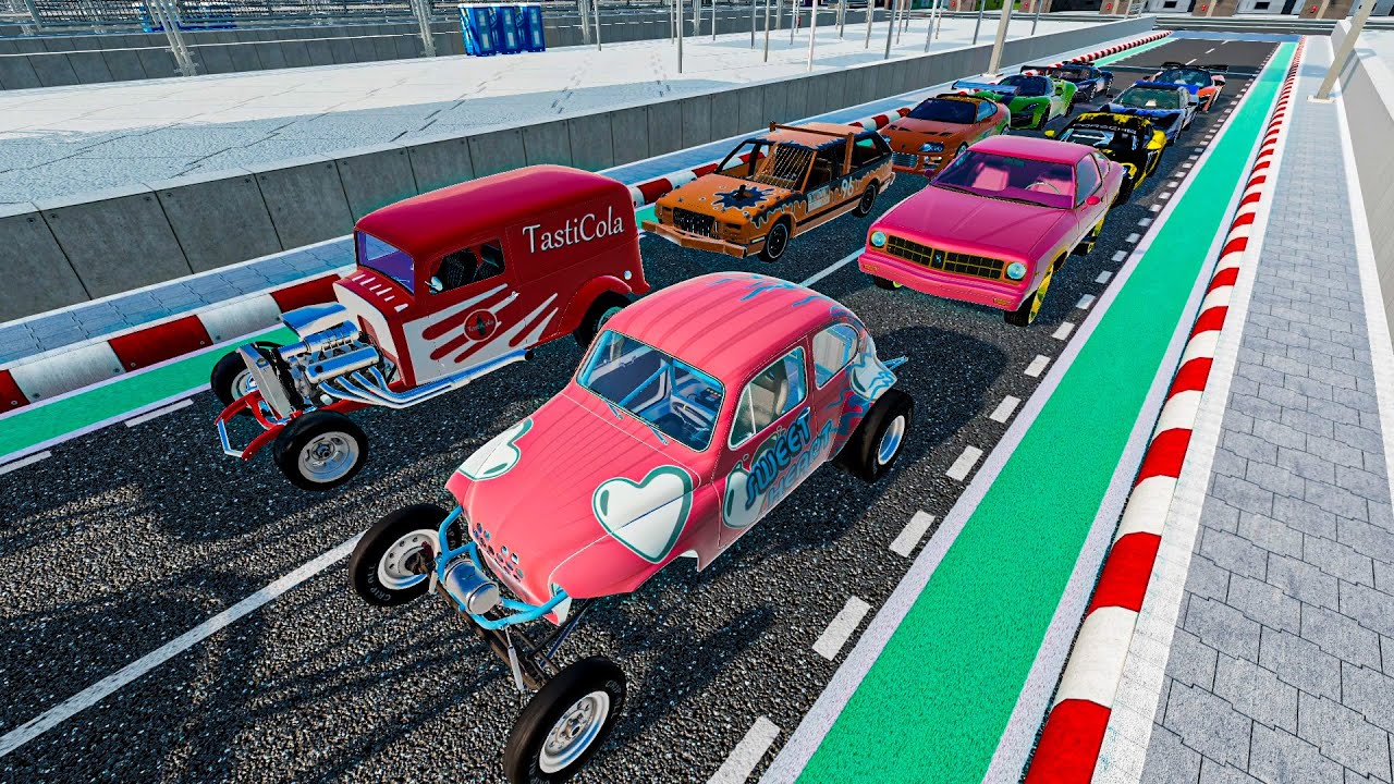 Big Ramp Jumps & Extreme Crashes | BeamNG Drive #17