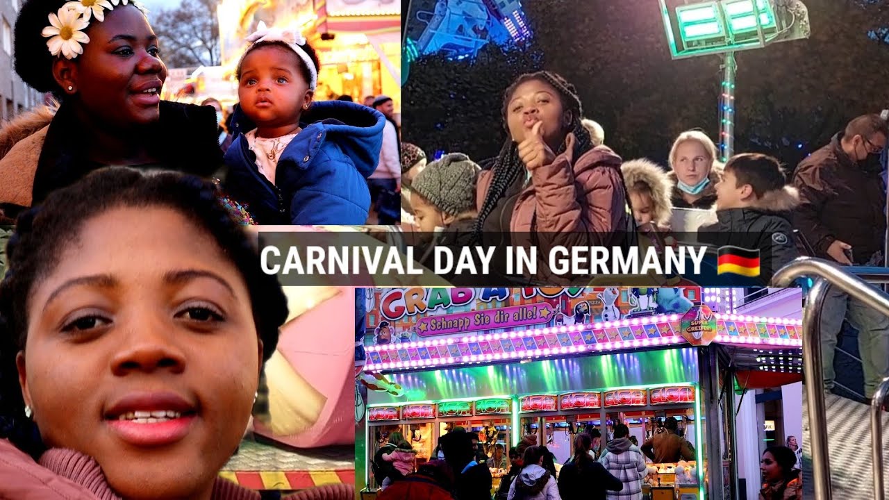 We had so much fun at a Funfair in Germany 🇩🇪 || Ify's World