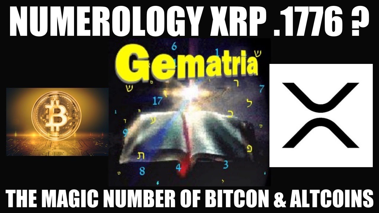 СКРЫТАЯ НУМЕРОЛОГИЯ XRP 0,1776! ВОЛШЕБНОЕ ГЕМАТРИЧЕСКОЕ ЧИСЛО БИТКОИНА И АЛЬТКОИНОВ!
