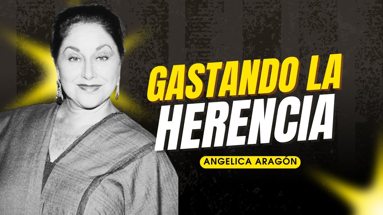 CACHAMOS A ANGELICA ARAG&Oacute;N GASTANDOSE LA HERENCIA