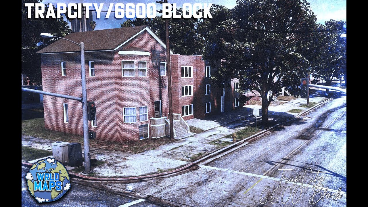 [FiveM] TrapCity/6600 Block (Tebex)