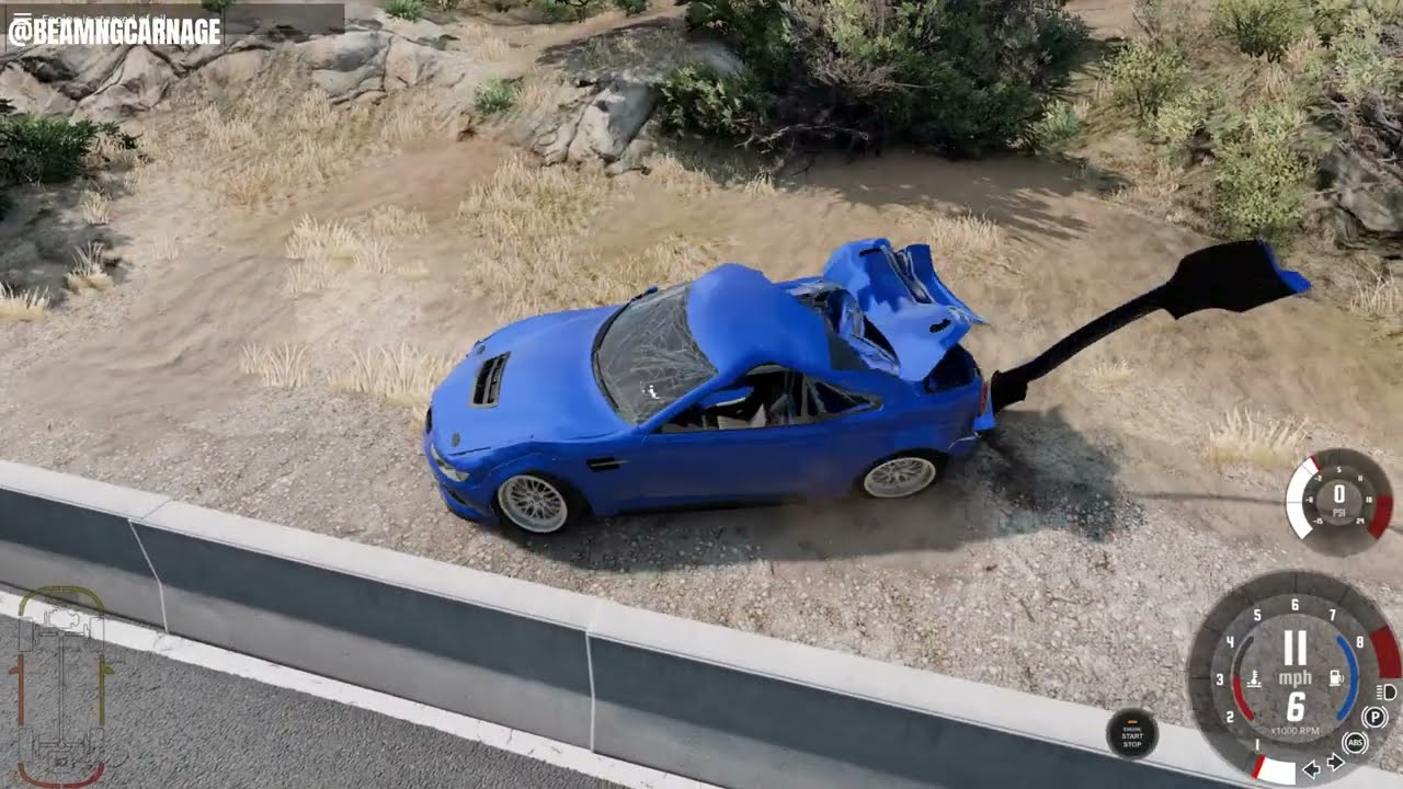 Massive Crash Compilation in BeamNG drive #190 - BeamNG Carnage