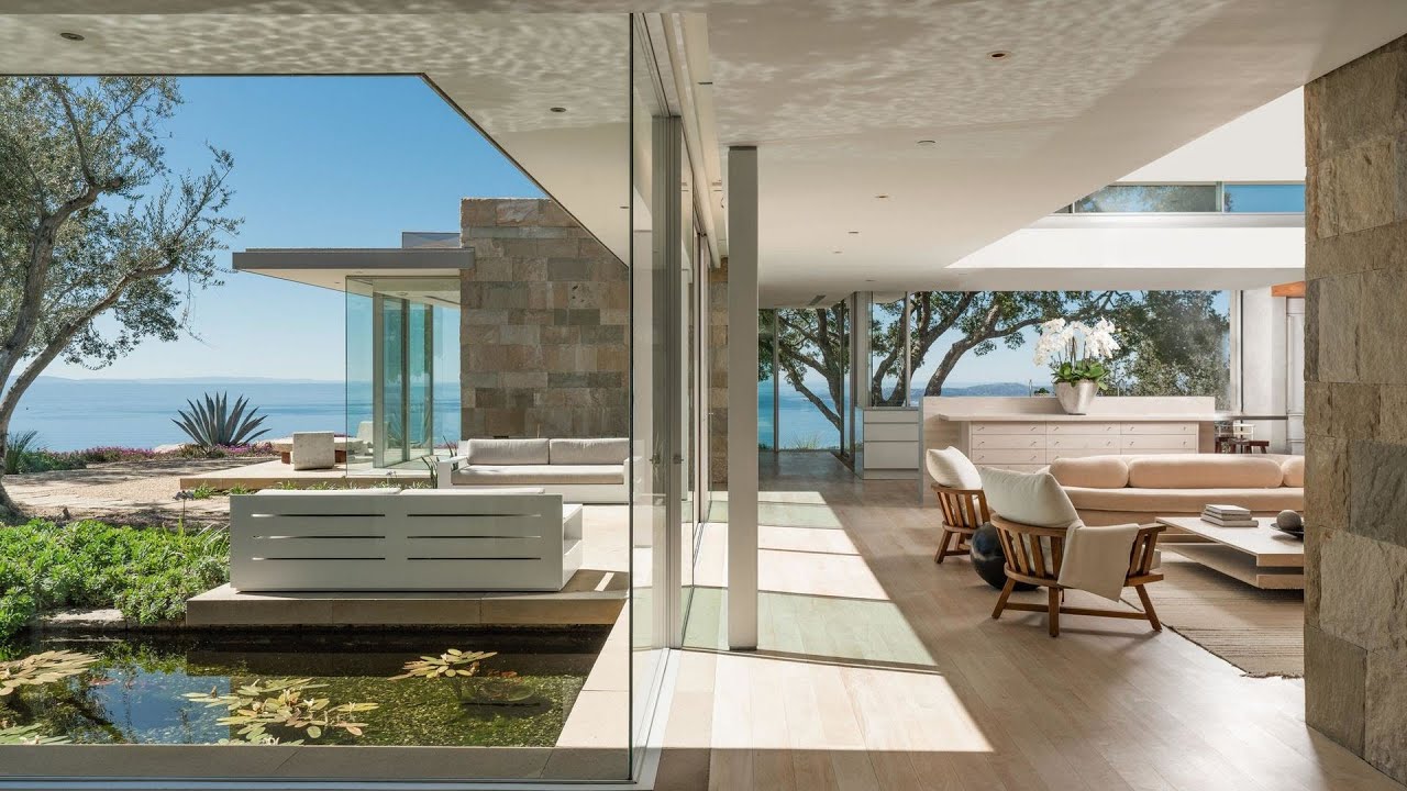 This $27,000,000 ARCHITECTURAL HOME in Carpinteria, CA is extraordinary with sweeping ocean views
