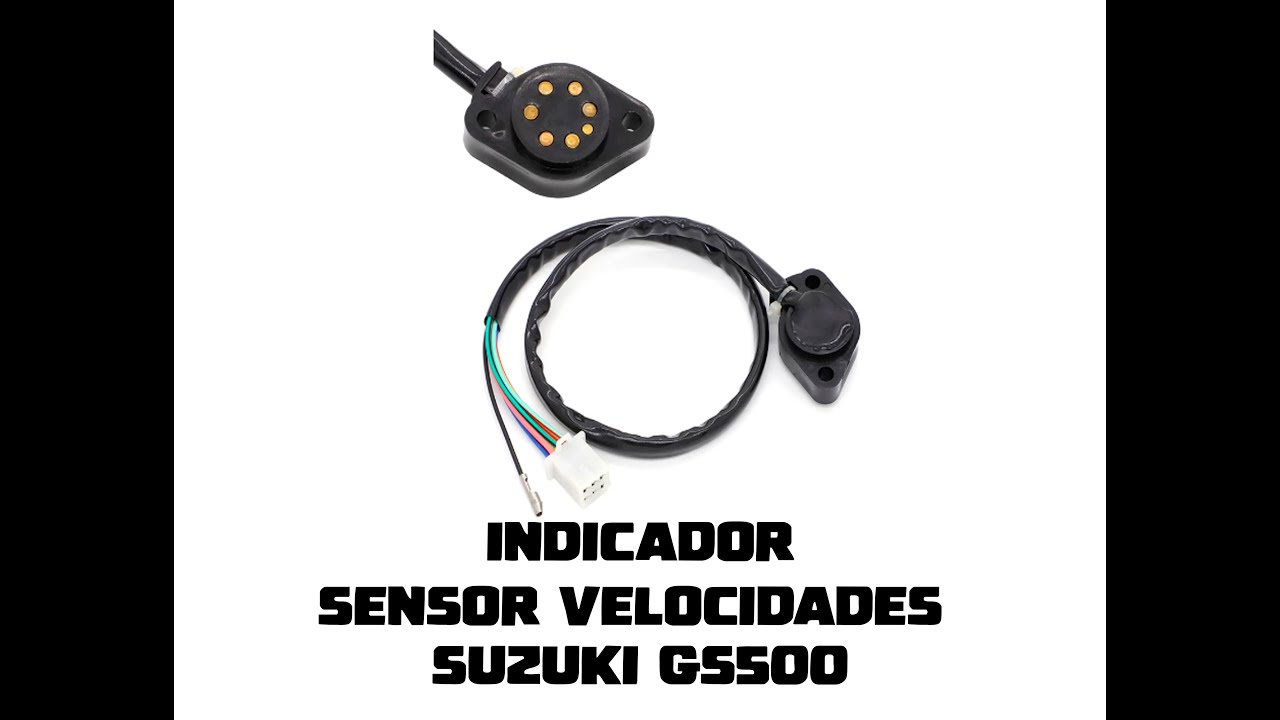upgrade Sensor de velocidades Suzuki gs500f 6 velocidades mas neutral Velocímetro digital