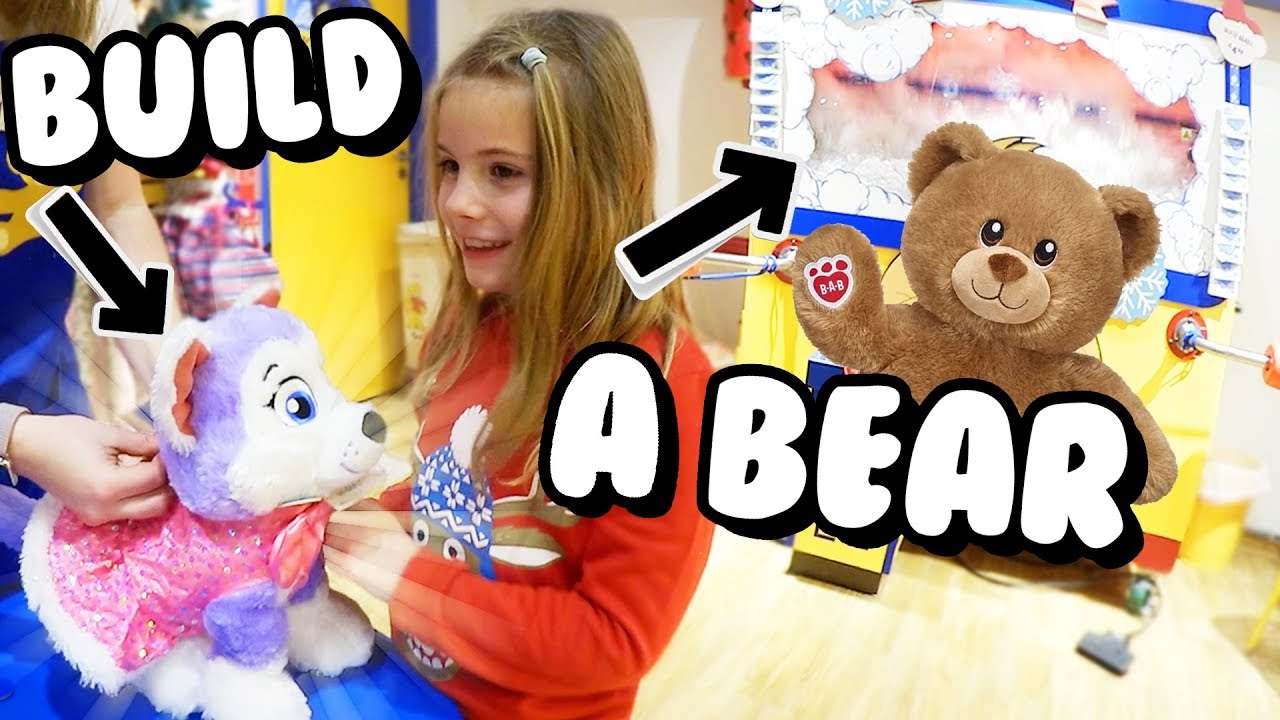 BUILD-A-BEAR WORKSHOP 🐻 Teddys zum Selbermachen 💚 Der Grinch und Paw Patrol für Hannah? | Hamburg