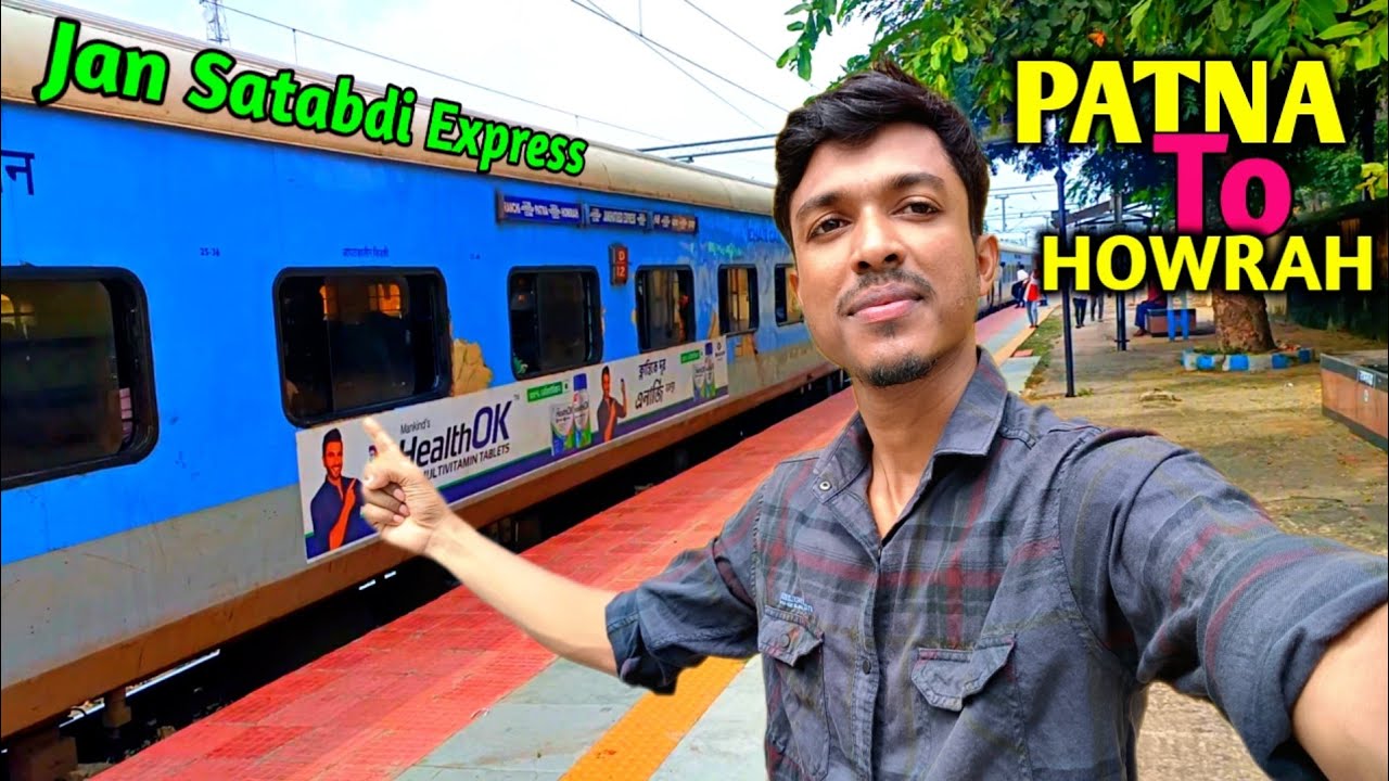 Patna Howrah Jan Satabdi Express Train Journey | 2S Class Coach