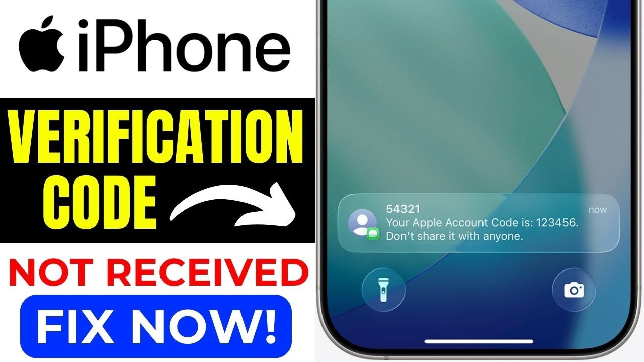 Fix Verification Code Not Received on iPhone &ndash; OTP Not Coming Solution 2026 | Messages Issue Fix
