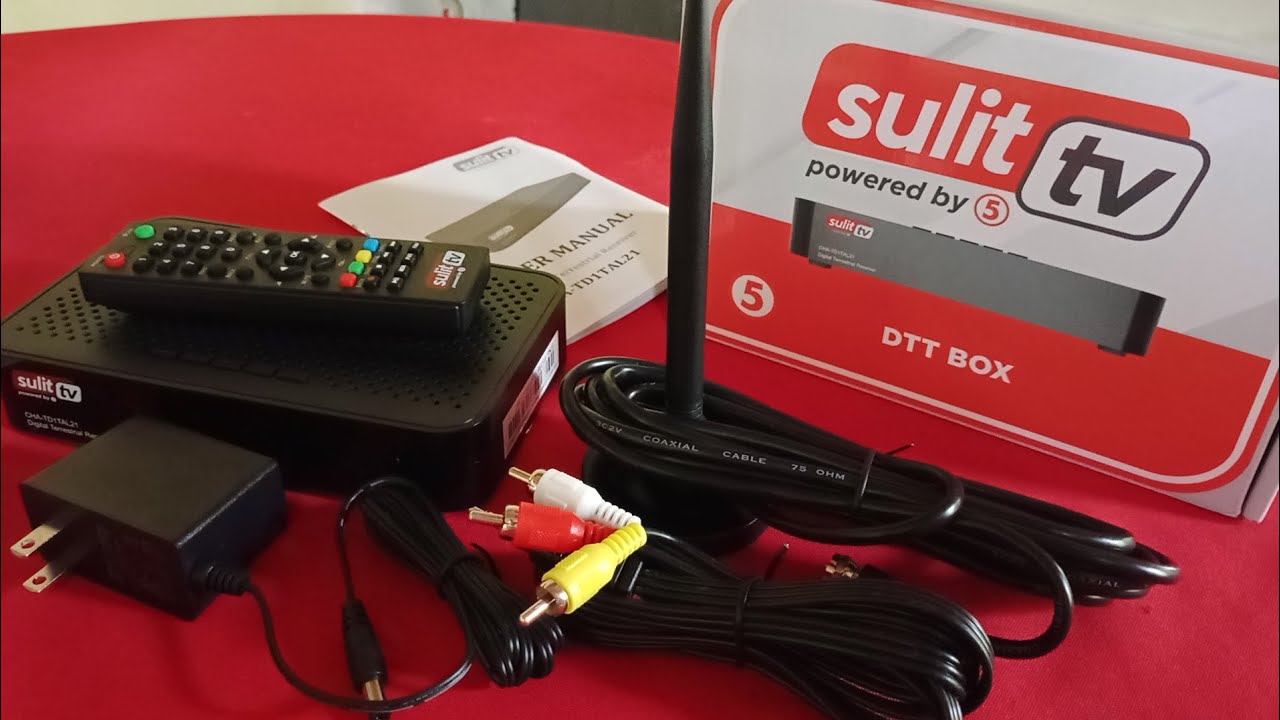 SULIT TV UNBOXING, SETUP AND TESTING
