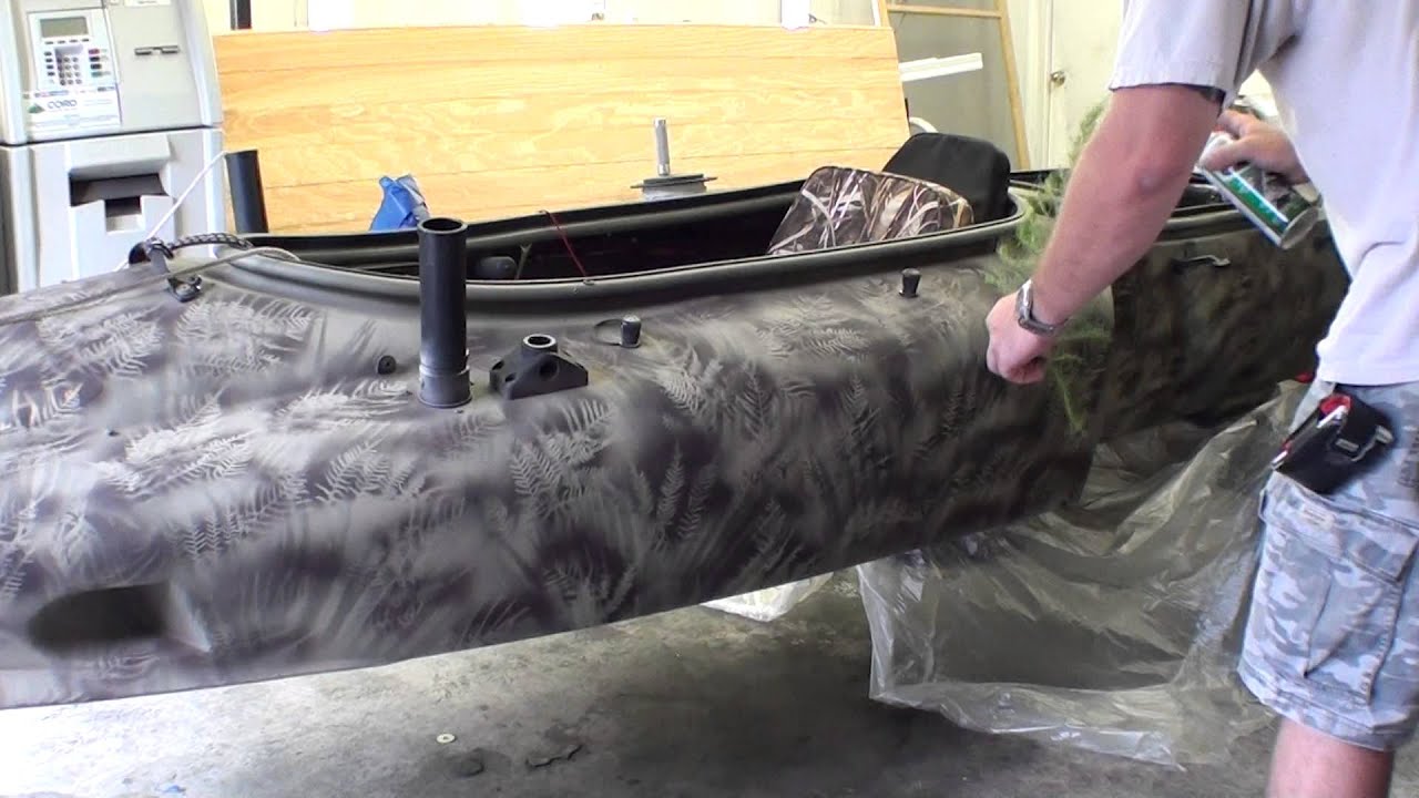 Camouflaging my Mokai Jet Boat