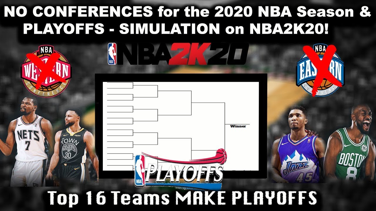 What if the NBA HAD NO CONFERENCES? Top 16 Teams MAKE PLAYOFFS! Simulation on NBA2K20