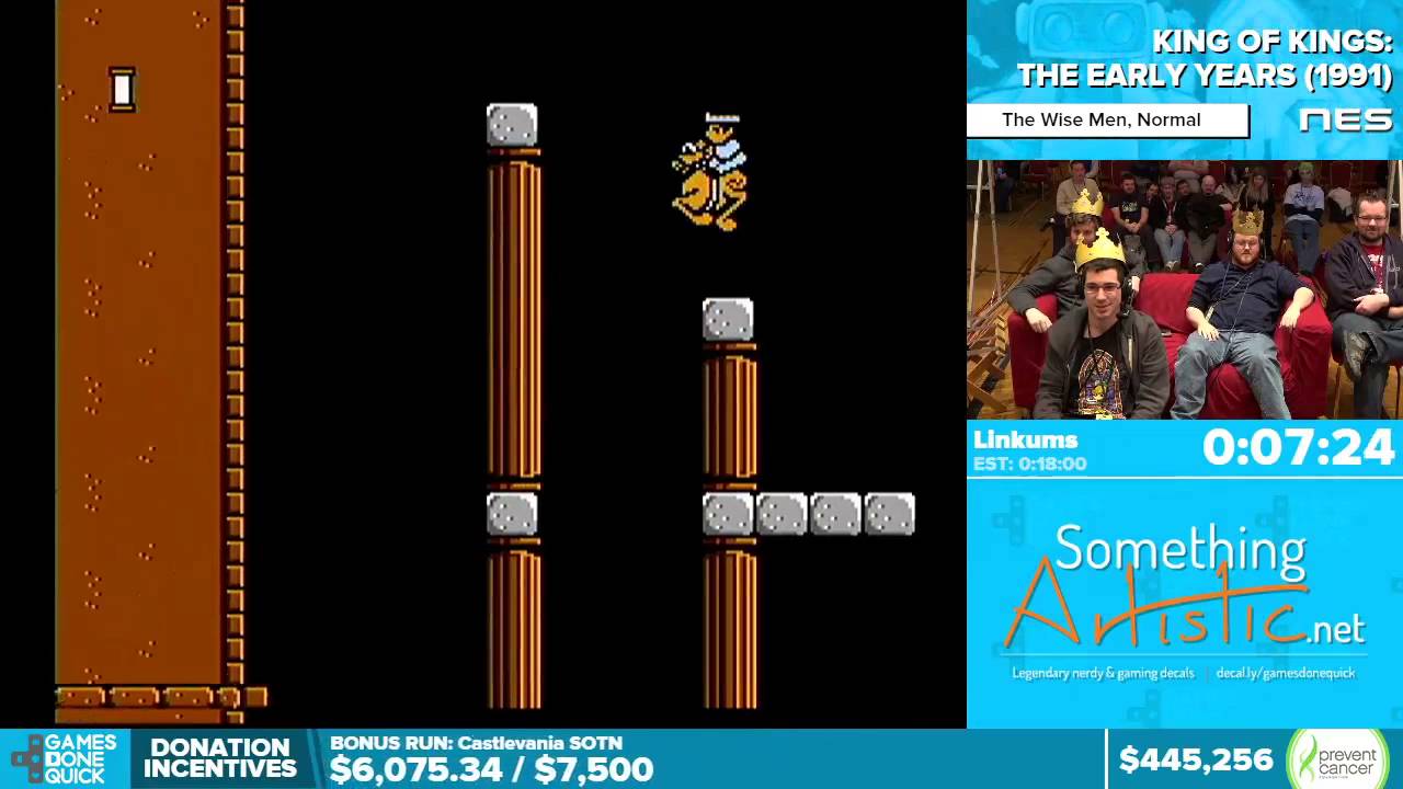 King of Kings: The Early Years by Linkums in 15:44 - Awesome Games Done Quick 2016 - Part 94