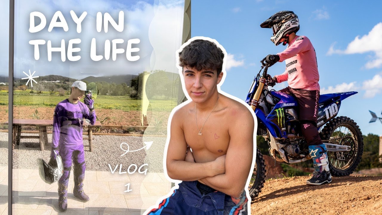 Un día conmigo creando MI NUEVA MARCA  DE  MOTOCROSS!!