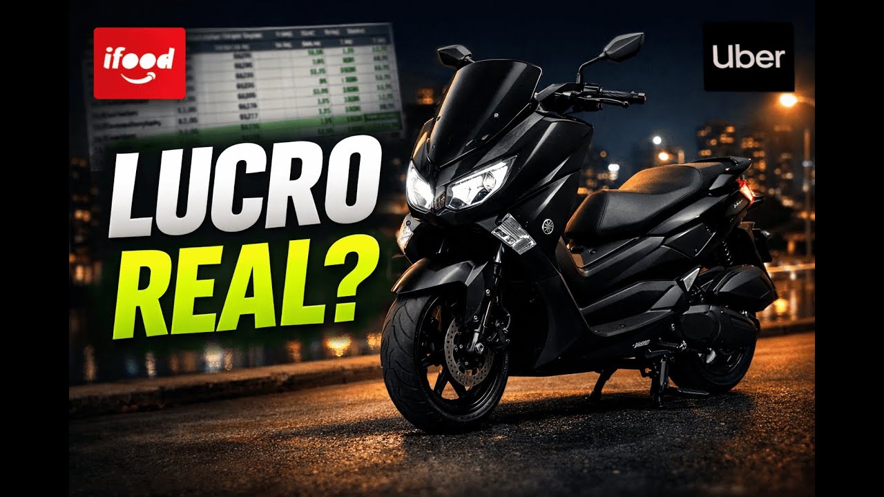 FECHAMENTO 2025: o lucro REAL de um motoboy de aplicativos
