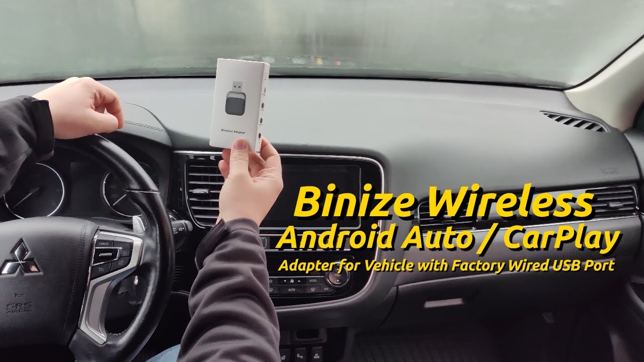 Беспроводной адаптер Binize CarPlay для Android Auto: быстро и просто
