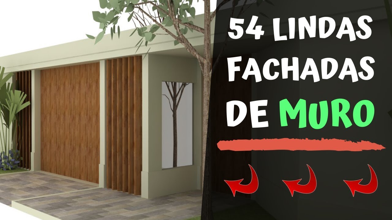 🏡 54 Ideias para Muros Simples e Modernos: Simplicidade com Estilo!