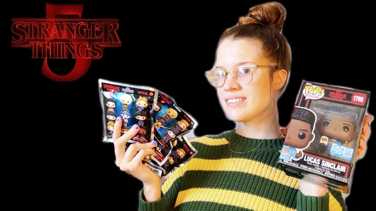 Открытие скрытых пакетов Stranger Things 5 ​​/ Эксклюзивные фигурки Stranger Things 5 ​​от Lucas ...
