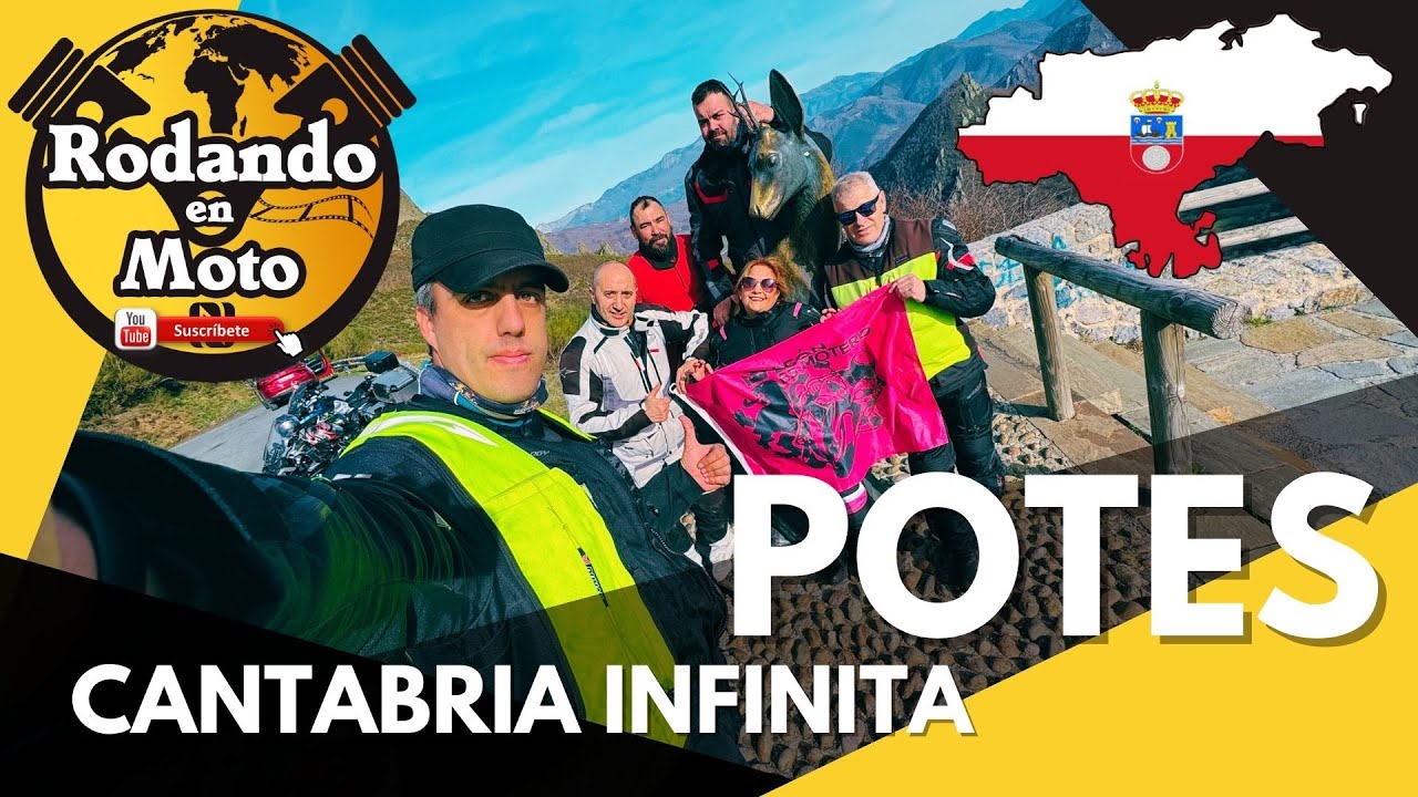 😱 INCREÍBLE Carretera de POTES a SAN GLORIO en MOTO