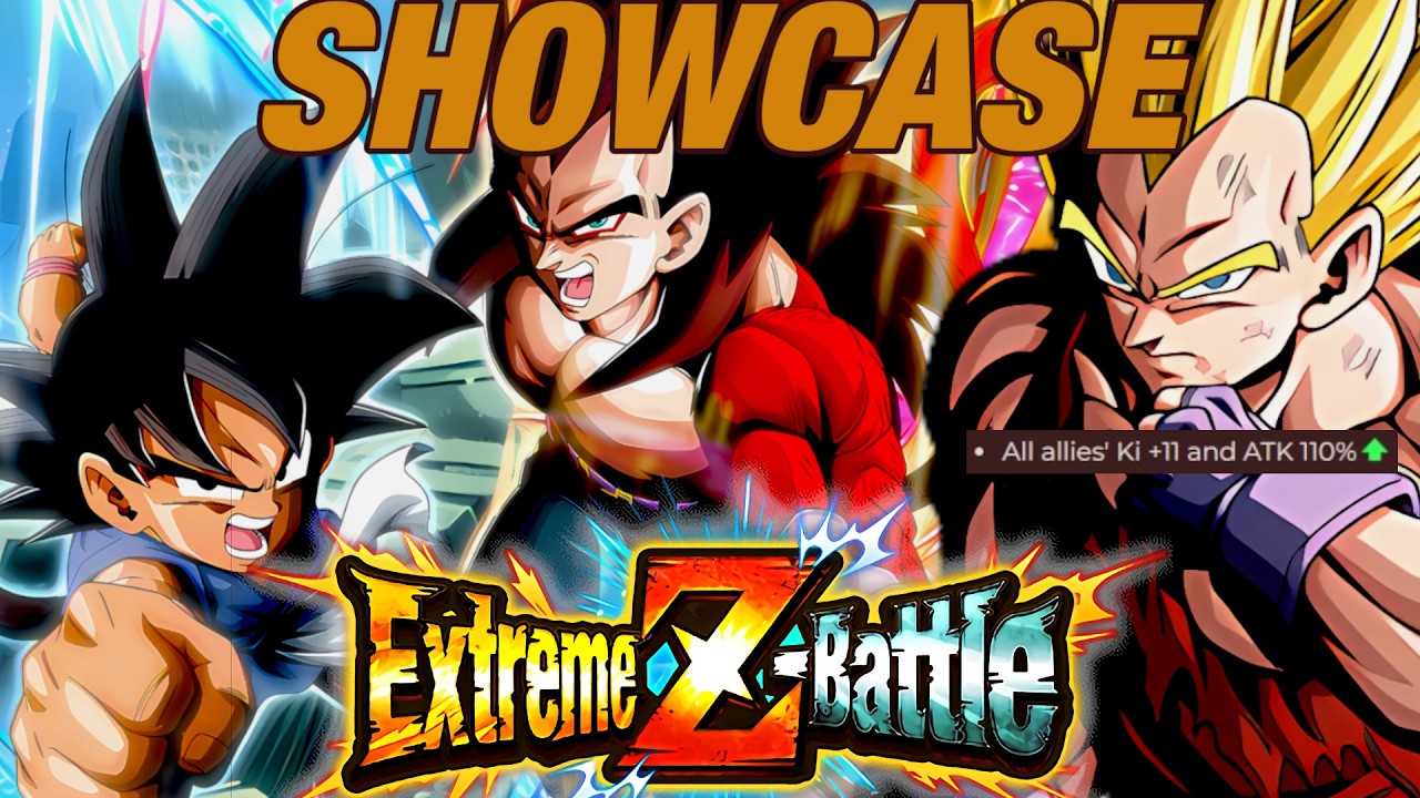 IL BUFF PIÙ FORTE DEL GIOCO | Showcase 55% LR Goku GT & SSJ4 Vegeta GT [DBZ: Dokkan Battle]