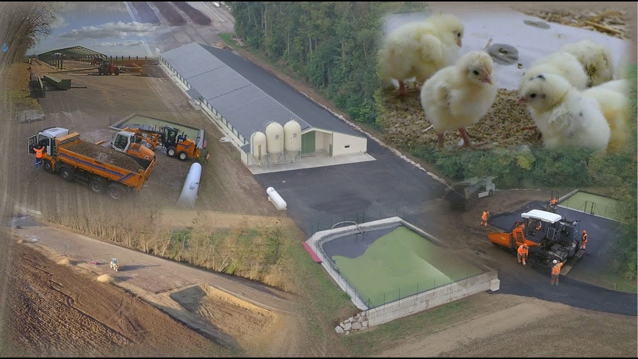 [time-lapse] Construction d'un poulailler - 10 mois en 5 min ! / BFC - Herrmann TP / Partie 2