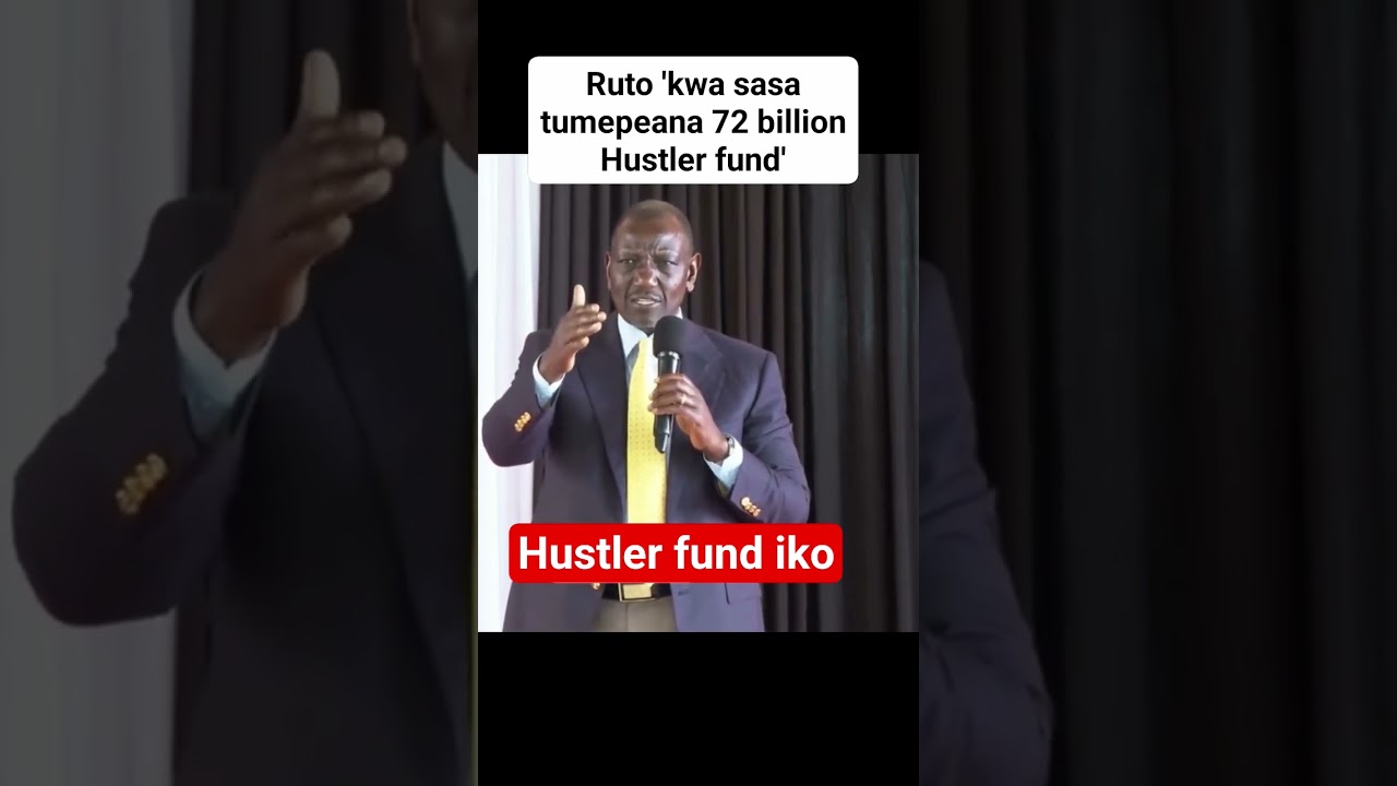 Hemos prestado 72 mil millones al fondo de estafadores p&aacute;lidos ~ presidente Ruto