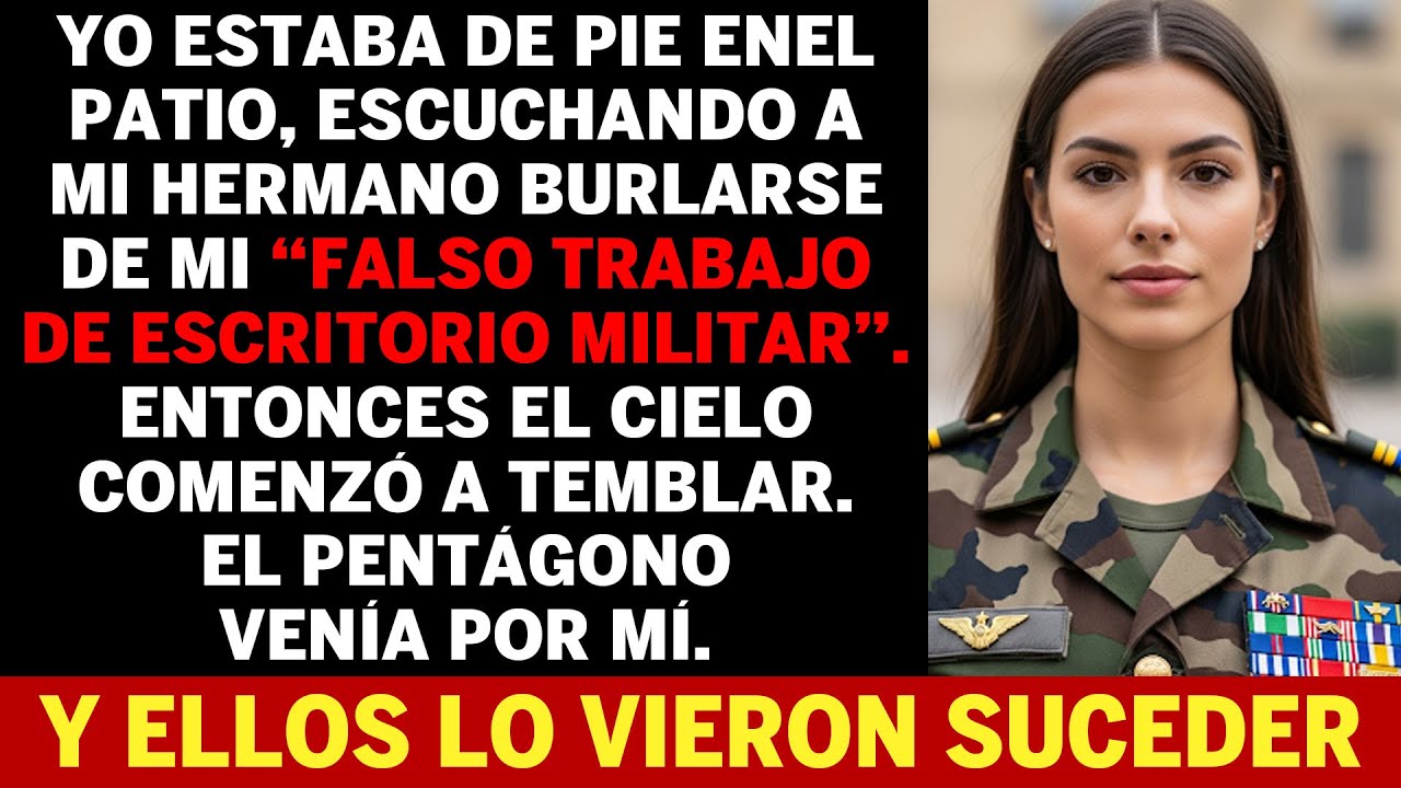 Mi Padre Me Llamó Conserje En Uniforme — Hasta Que El Pentágono Envió Un Helicóptero Por Mí